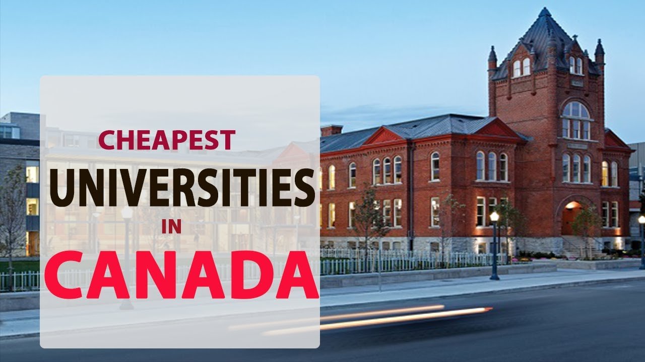 Cheap Schools and Universities in Canada for Masters Degree and Their School Fees Cheap Schools and Universities in Canada for Masters Degree and Their School Fees